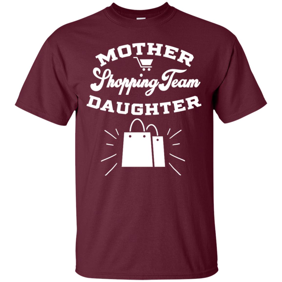 Mother Shipping Team Daughter Black Friday 2018 Shirt Maroon