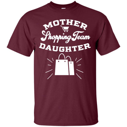 Mother Shipping Team Daughter Black Friday 2018 Shirt Maroon