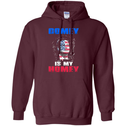 Fbi Director T-shirt Comey Is My Homey T-shirt Maroon