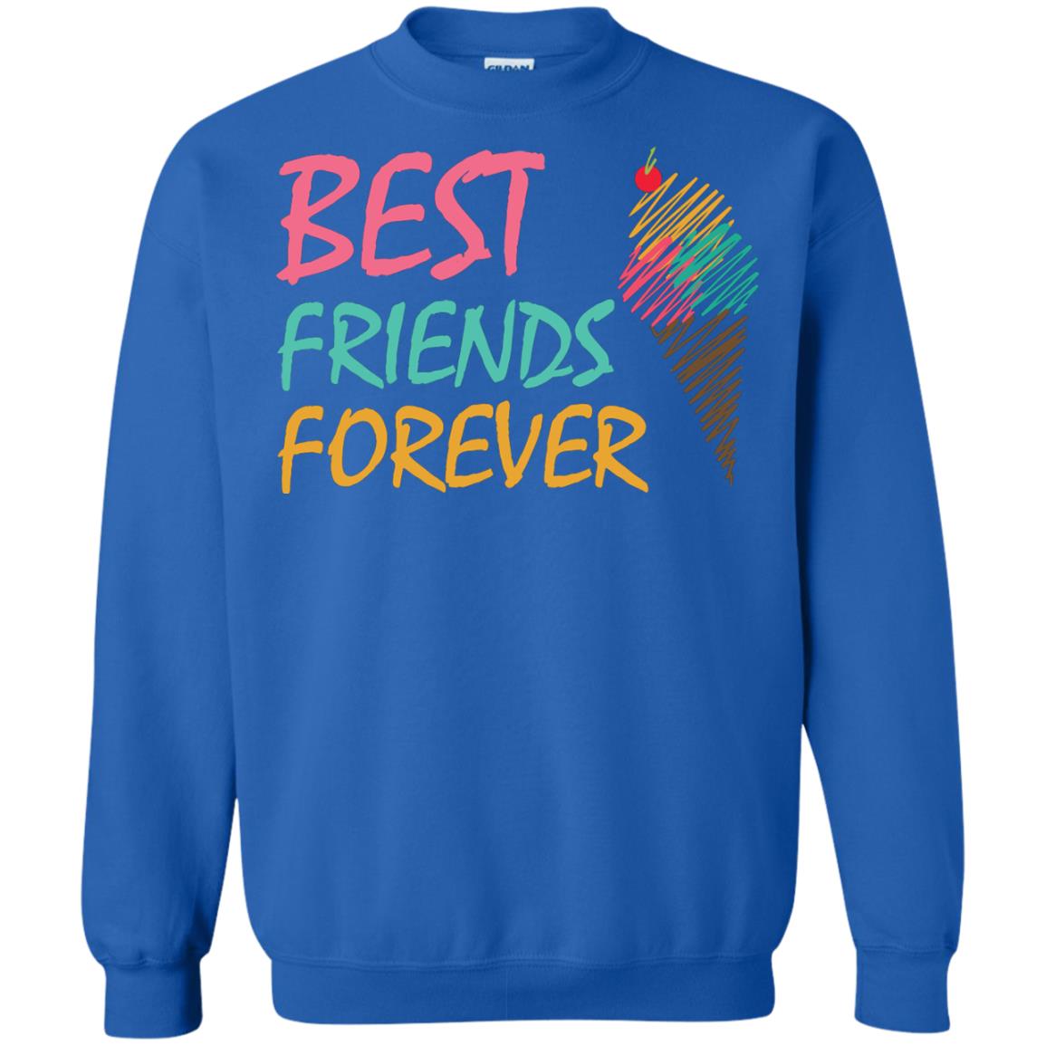 Best Friends Forever Ice Cream Lover T-shirt Royal
