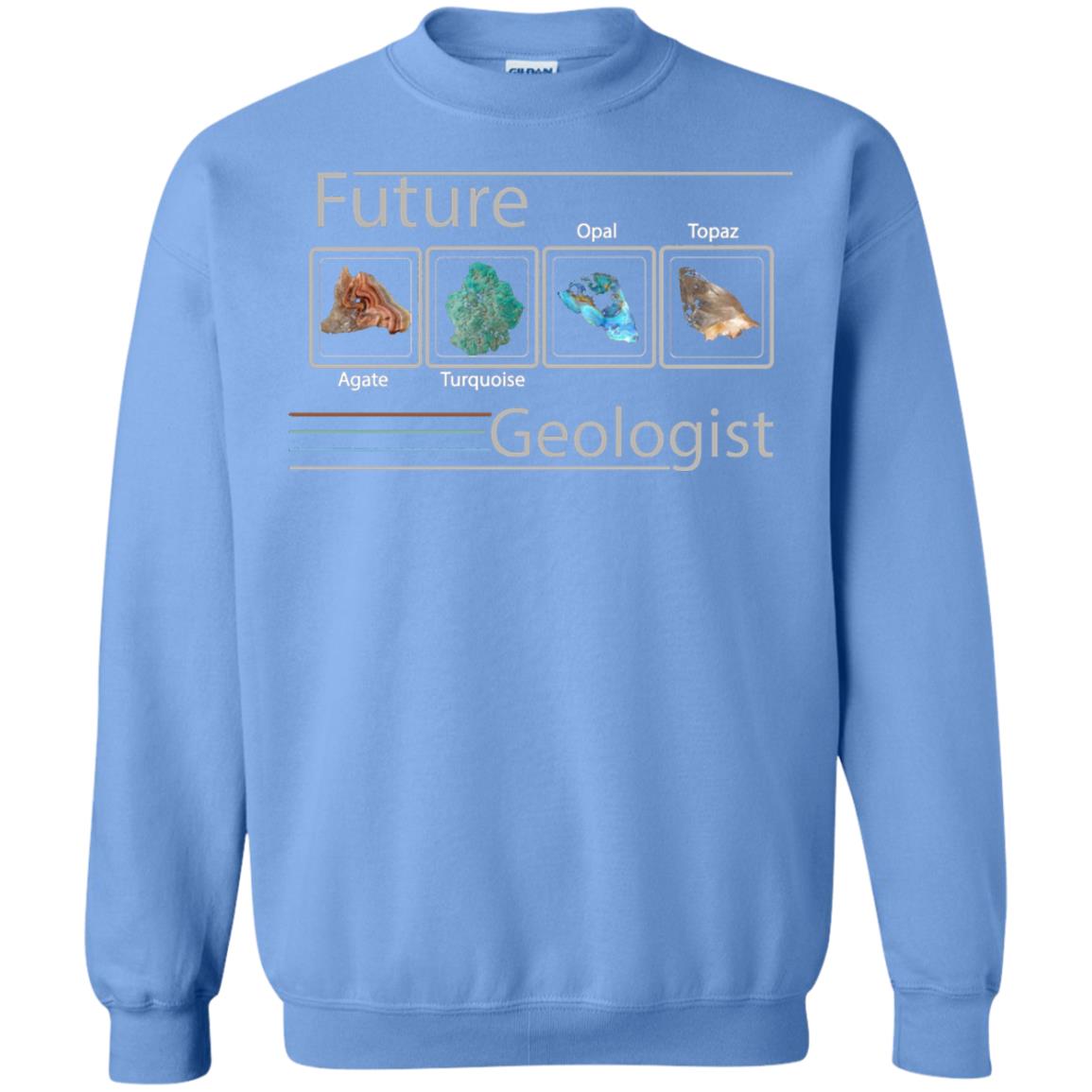 Future Geologist T-shirt Color Rocks Carolina Blue