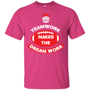 Football T-shirt TeamWork Makes The Dreamwork