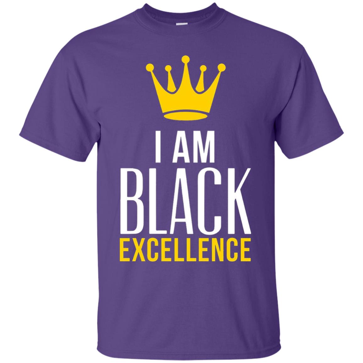 Black Excellence T-shirt Melanin Poppin_ Queen King Purple