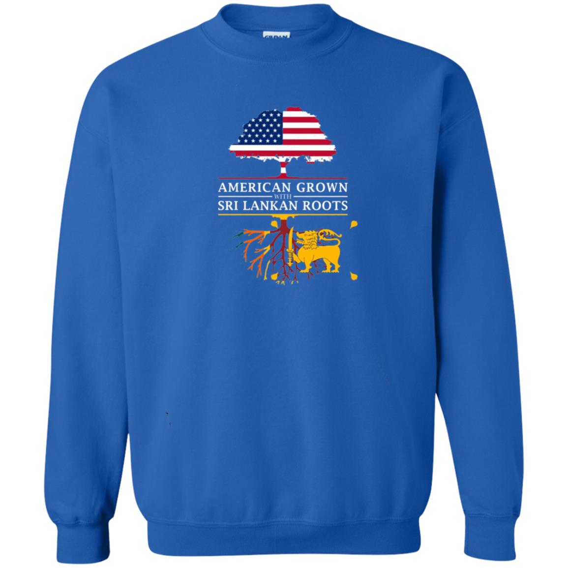 American Grown With Sri Lankan Roots Shirt Royal