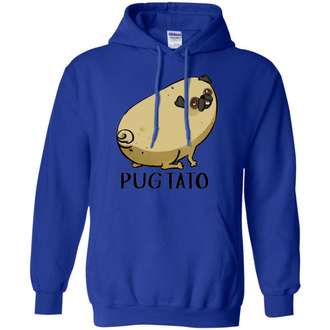 Dog Lovers T-shirt Pugtato Royal