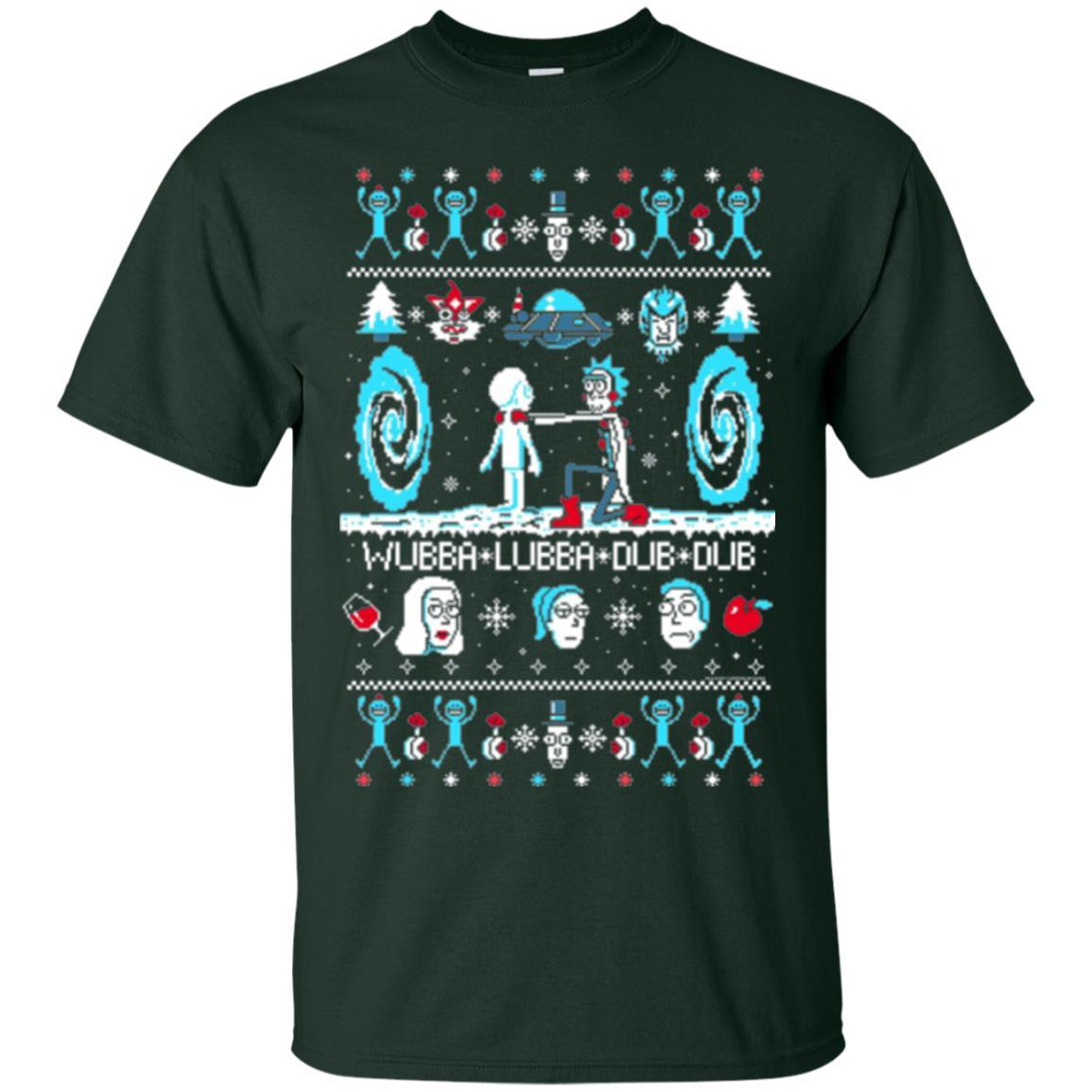 Film T-shirt Build A Snowmorty T-shirt Forest Green