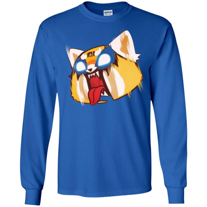 Aggretsuko Screaming Rage Tee Shirt Royal