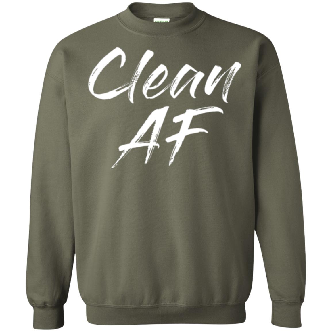 Clean Af T-shirt Military Green