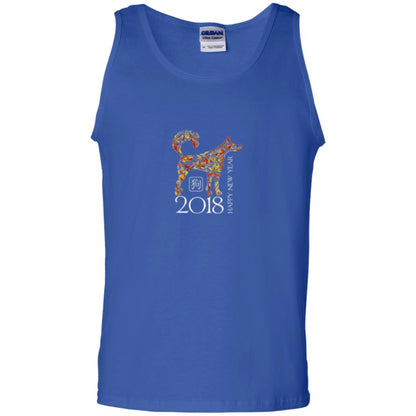 Dog Lover T-shirt Year Of The Dog 2018 Chinese New Year T-shirt Royal