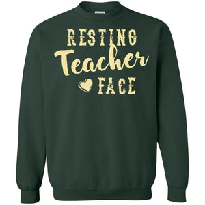 Resting Teacher Face T-shirt