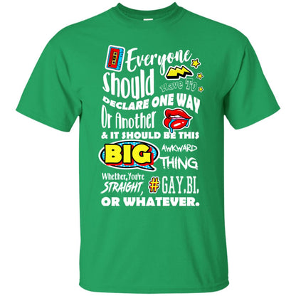 Whether You_re Straight Gay Bi Or Whatever Lgbt Shirt Irish Green