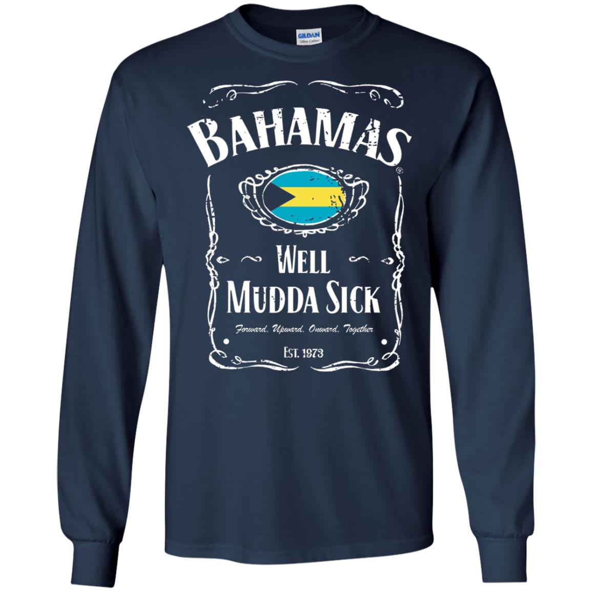 Well Mudda Sick Souvenir Vintage Bahamas Vacation T-shirt