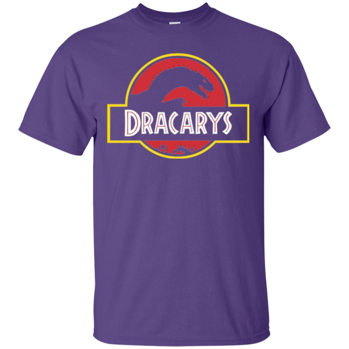 Dinosaur T-shirt Dracarys Dragon Parody Purple