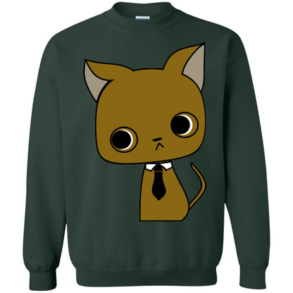 Funny Business Love Cat Shirt Forest Green