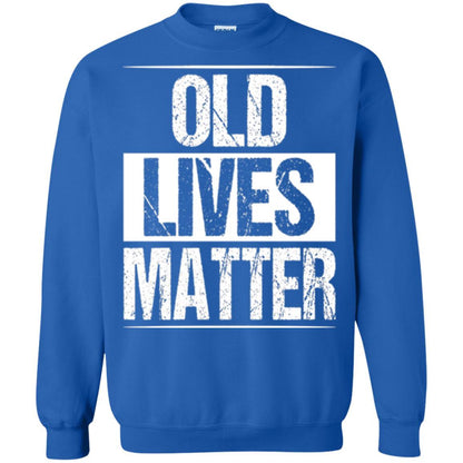 Elderly Seniors T-shirt Old Lives Matter T-shirt Royal