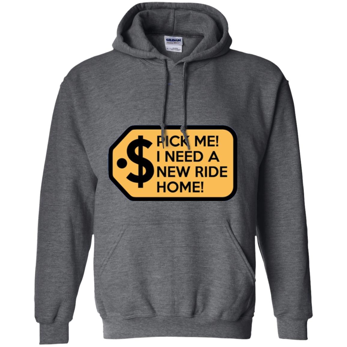 Pick Me I Need A New Ride Home Game Show T-shirt Dark Heather