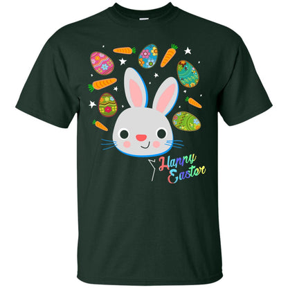 Happy Easter Bunny And Carrot Shirt Forest