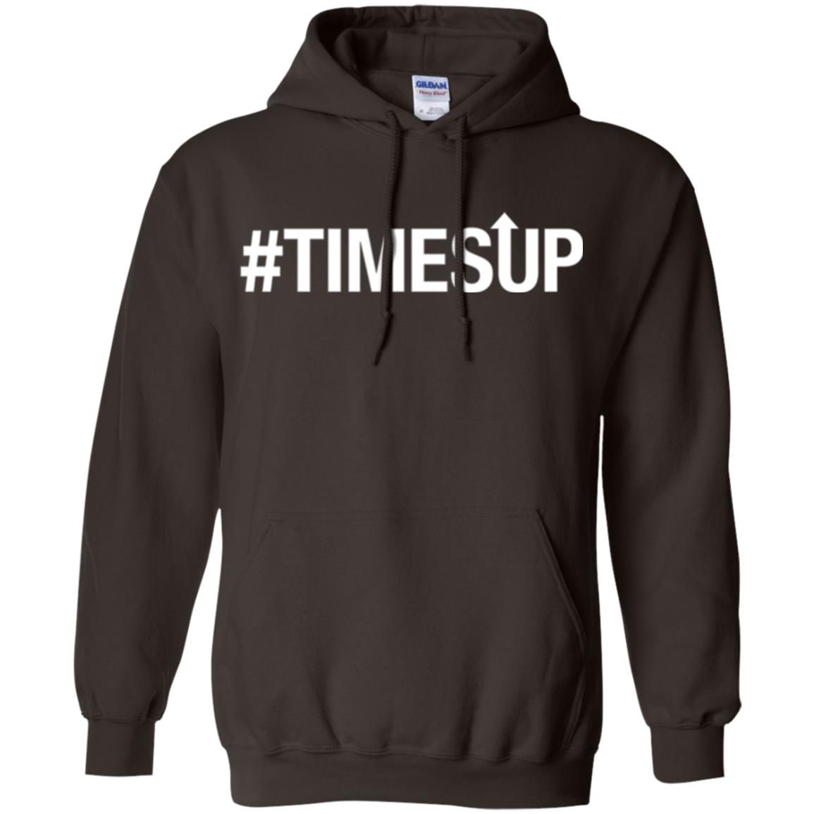 Feminist Movement T-shirt Time_s Up Dark Chocolate