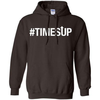 Feminist Movement T-shirt Time_s Up Dark Chocolate