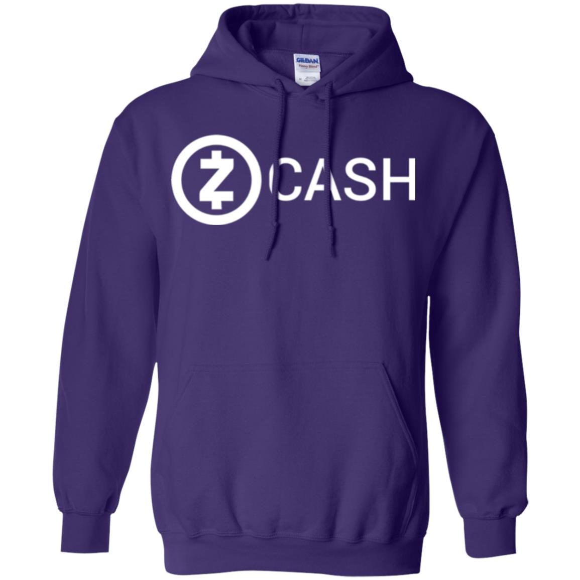 Cryptocurrency Zec Logo T-shirt Zcash Purple