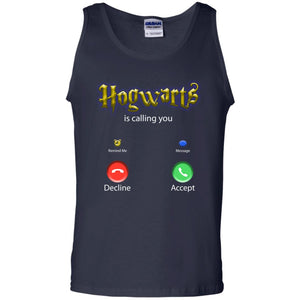 Hogwarts Is Calling You ShirtG220 Gildan 100% Cotton Tank Top
