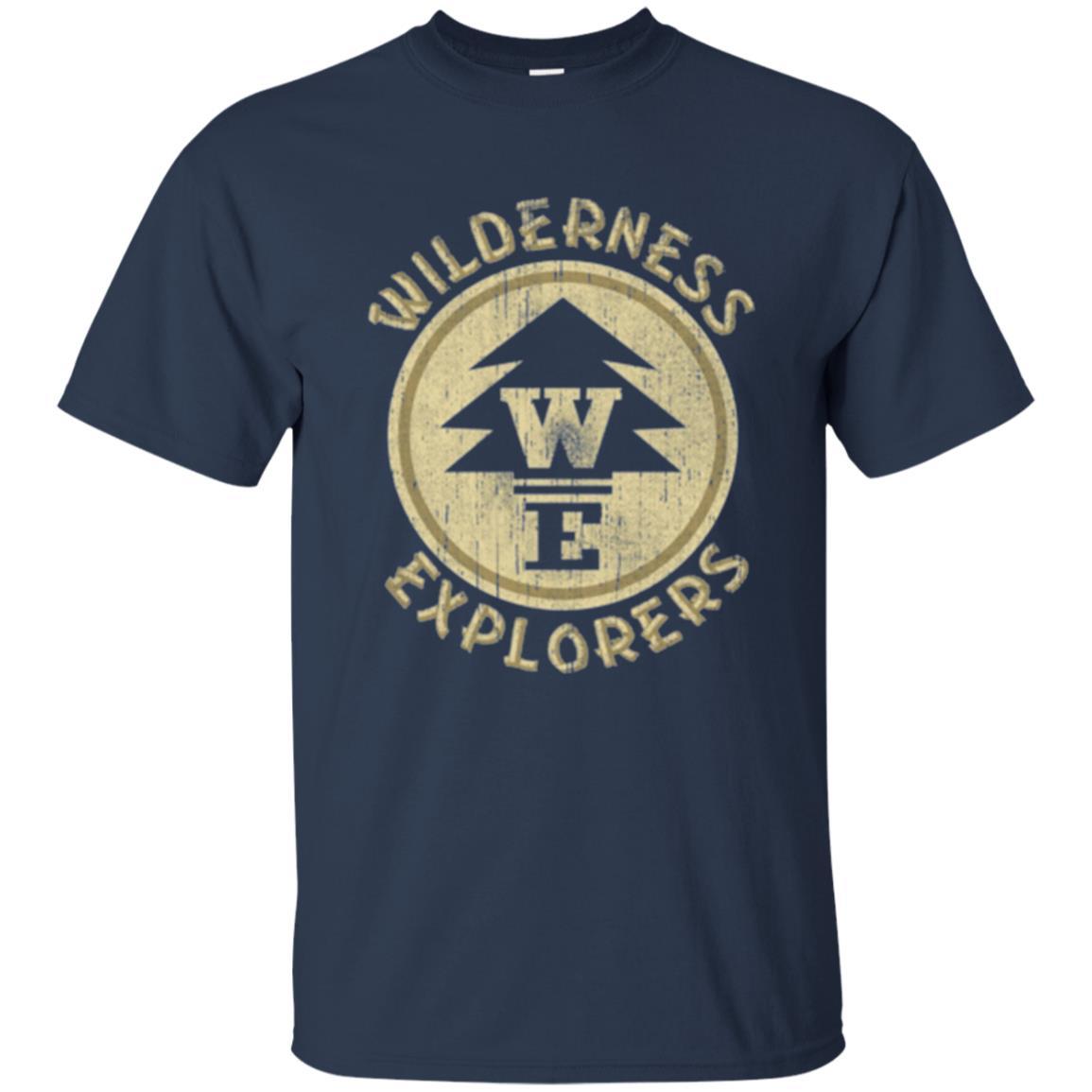 Wilderness Explorer Badge Graphic T-shirt Navy