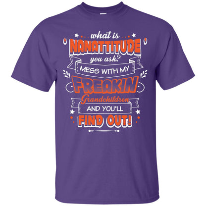 What Is Nanattitude You Ask Mess With My Grandchildren And You Will Find Out Purple
