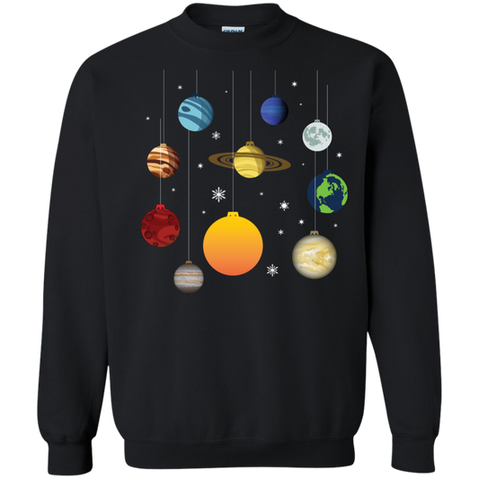 Christmas T-shirt Joy To Universe Christmas Black