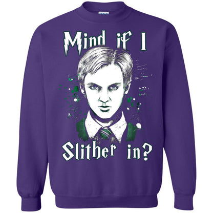 Mind If I Slither In Slytherin House Harry Potter Shirt Purple