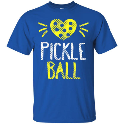 Pickleball Lover T-shirt Cute Retirement Royal