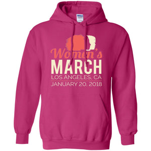 Women's March Los Angeles January 20 2018 Women's Right T-shirt