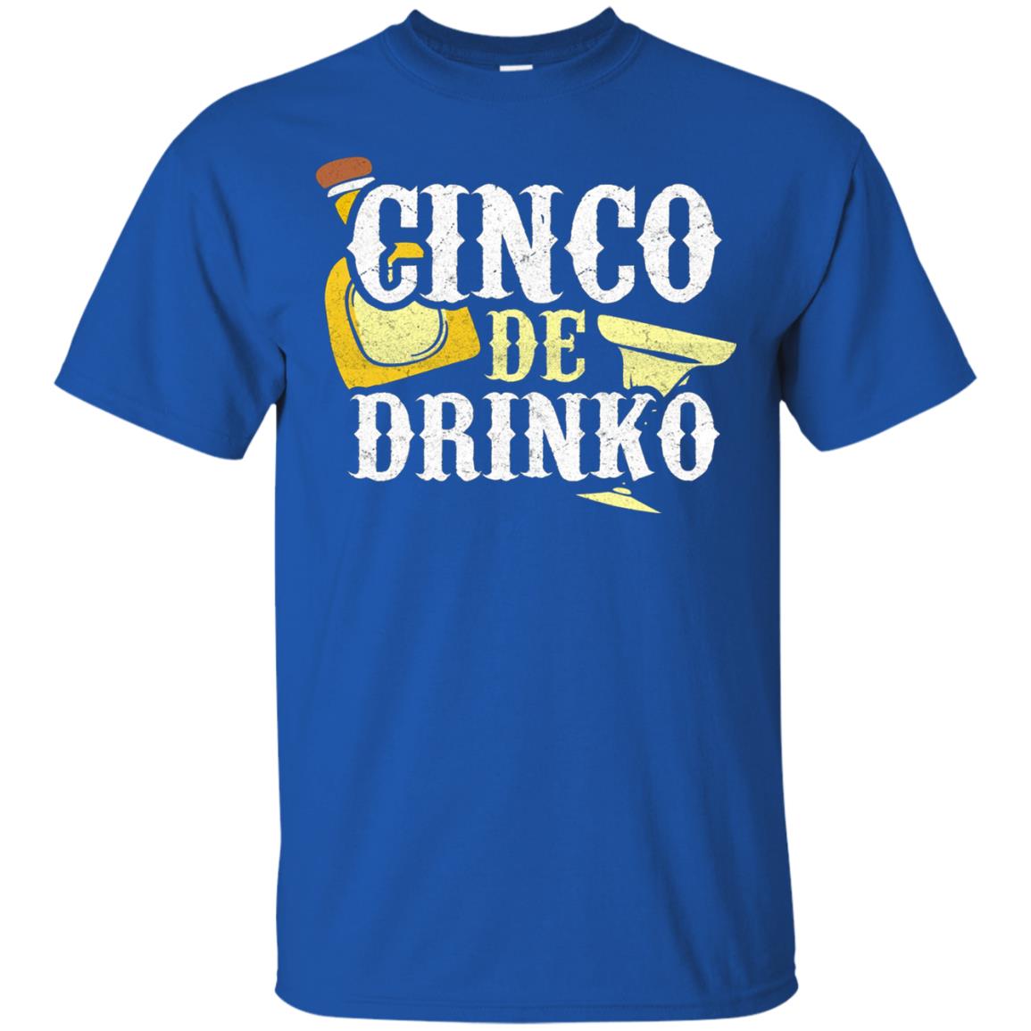 Cinco De Mayo Drinko Celebration T-shirt Royal