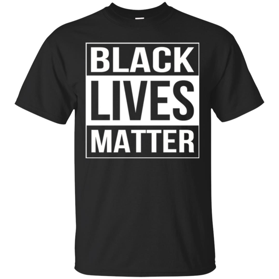 Political T-shirt Black Lives Matter T-shirt Black