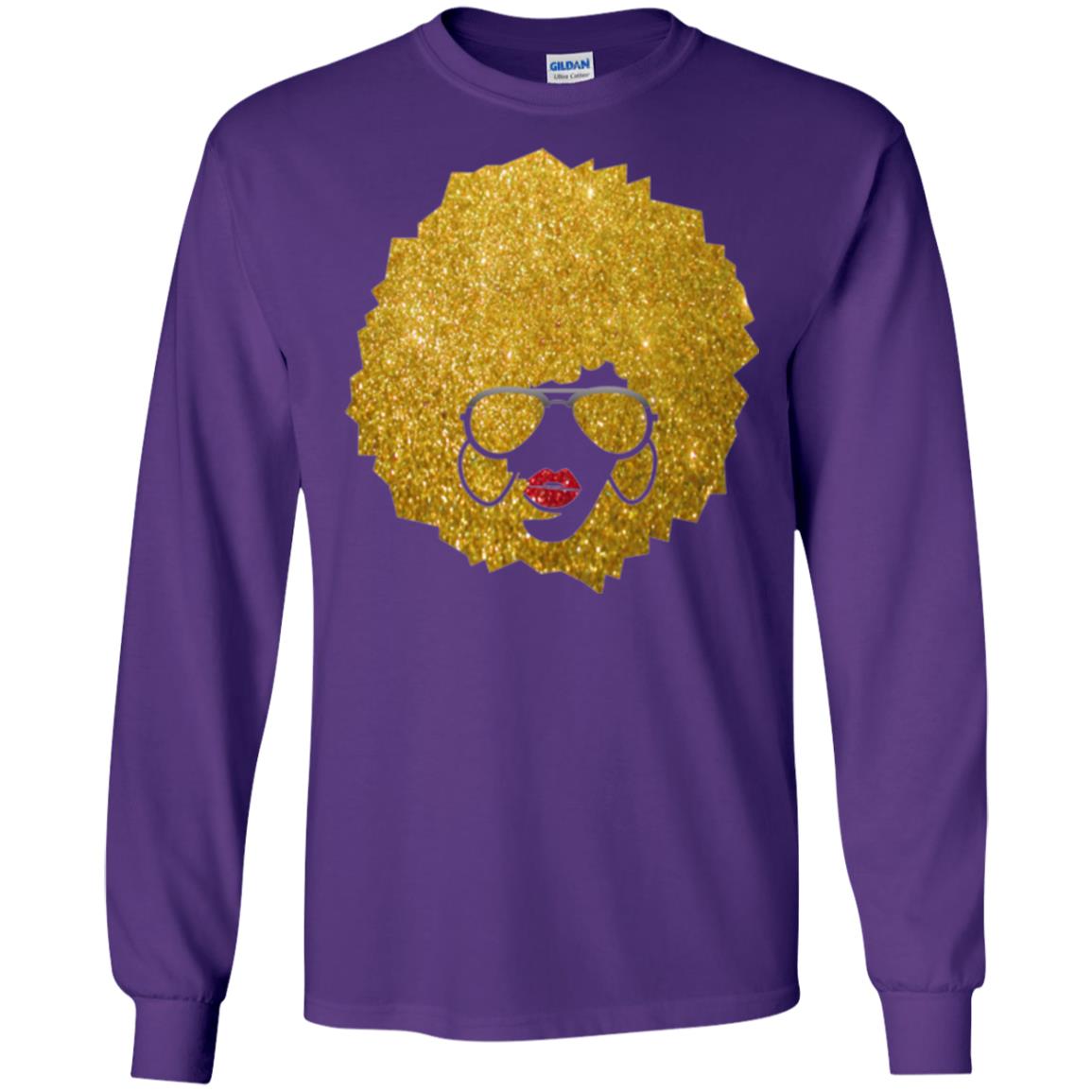 Black Girl Magic T-shirt Black Lives Matter African Pride Purple