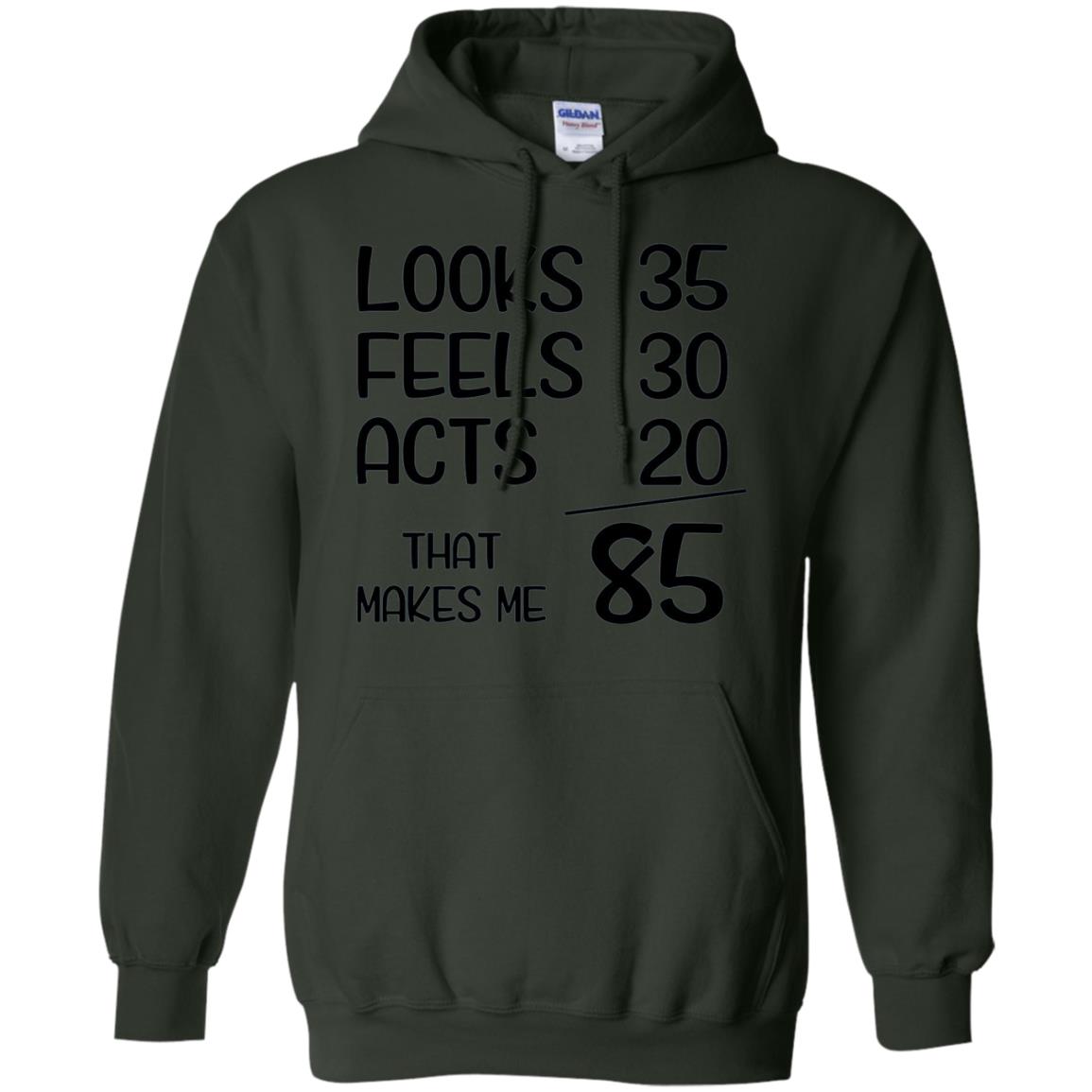 Funny 1933 85 Years Old 85th Birthday T-shirt Forest Green
