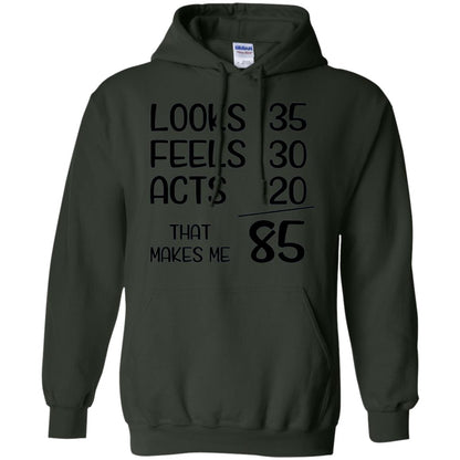 Funny 1933 85 Years Old 85th Birthday T-shirt Forest Green
