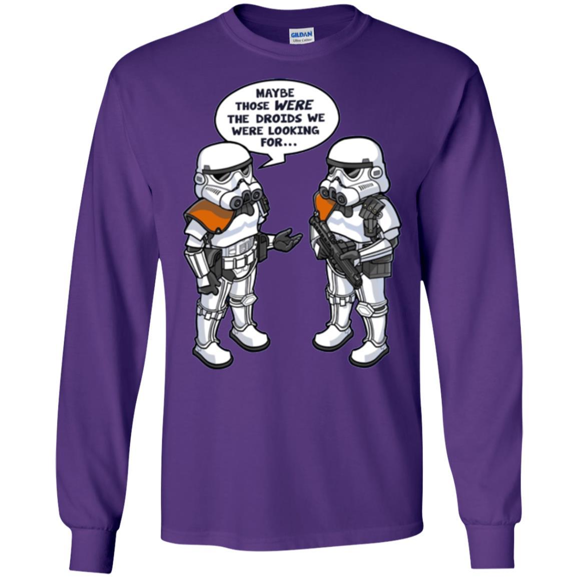 Film T-shirt Wrong Droids Comic Graphic Purple