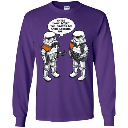 Film T-shirt Wrong Droids Comic Graphic Purple