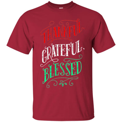 New Year T-shirt Grateful Thankful Blessed Cardinal