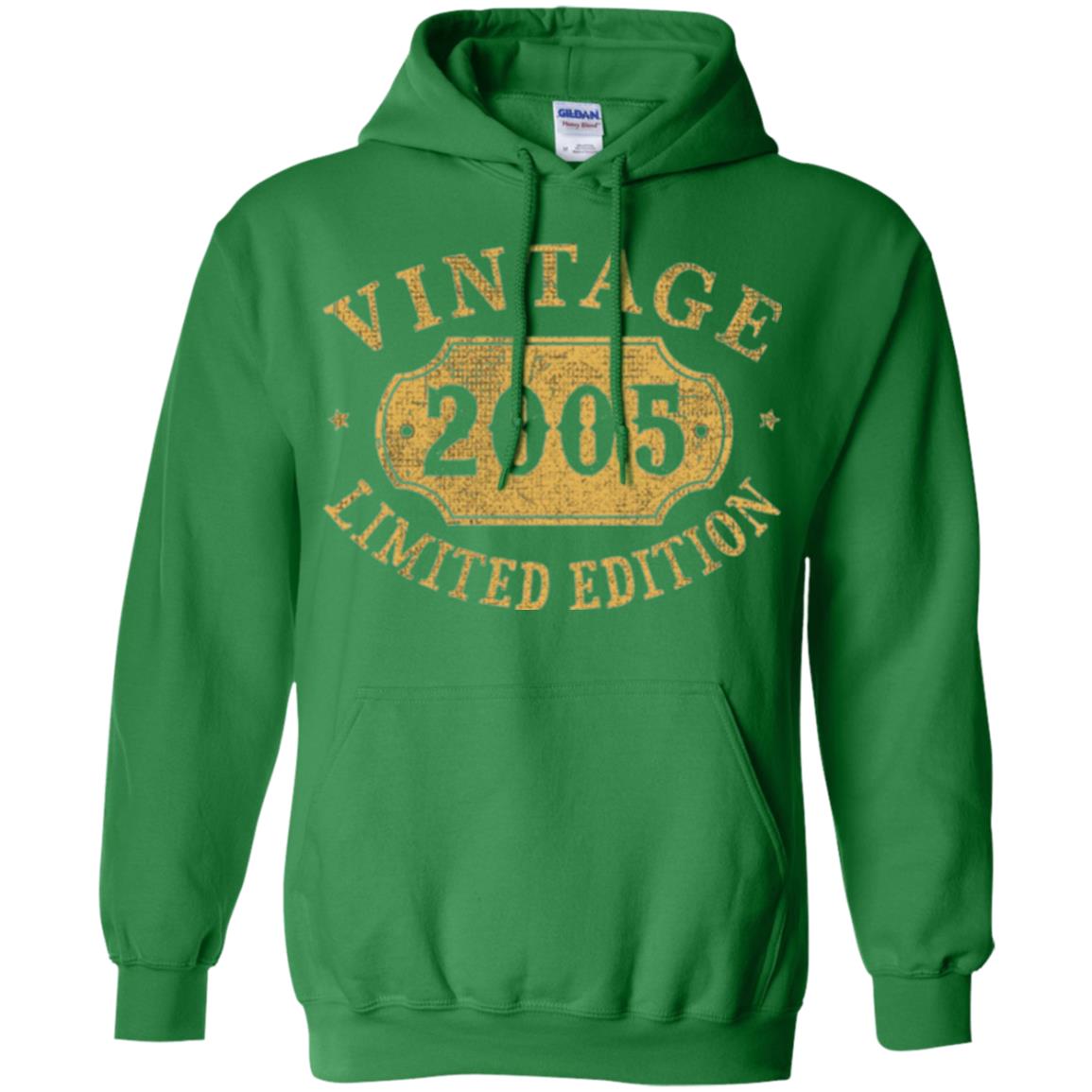 Brithday T-shirt Vintage 2005 Limited Edition Irish Green