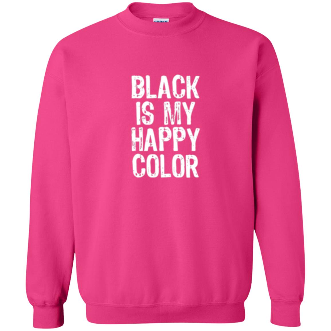 Black Is My Happy Color T-shirt Heliconia