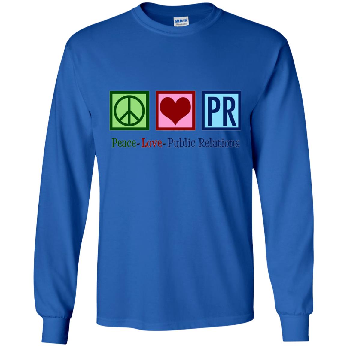 Cool Pr Public Relations T-shirt Royal