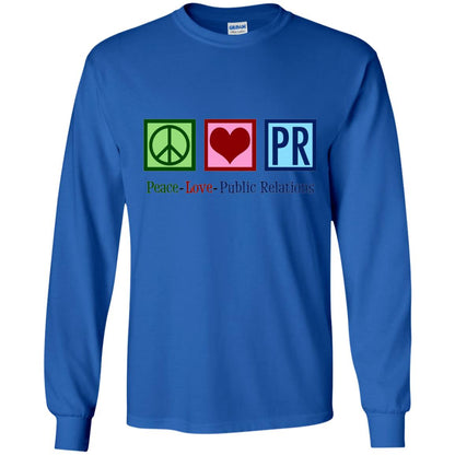 Cool Pr Public Relations T-shirt Royal