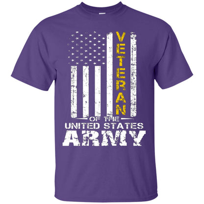 Veteran Of United States Us Army Premium Shirt Purple