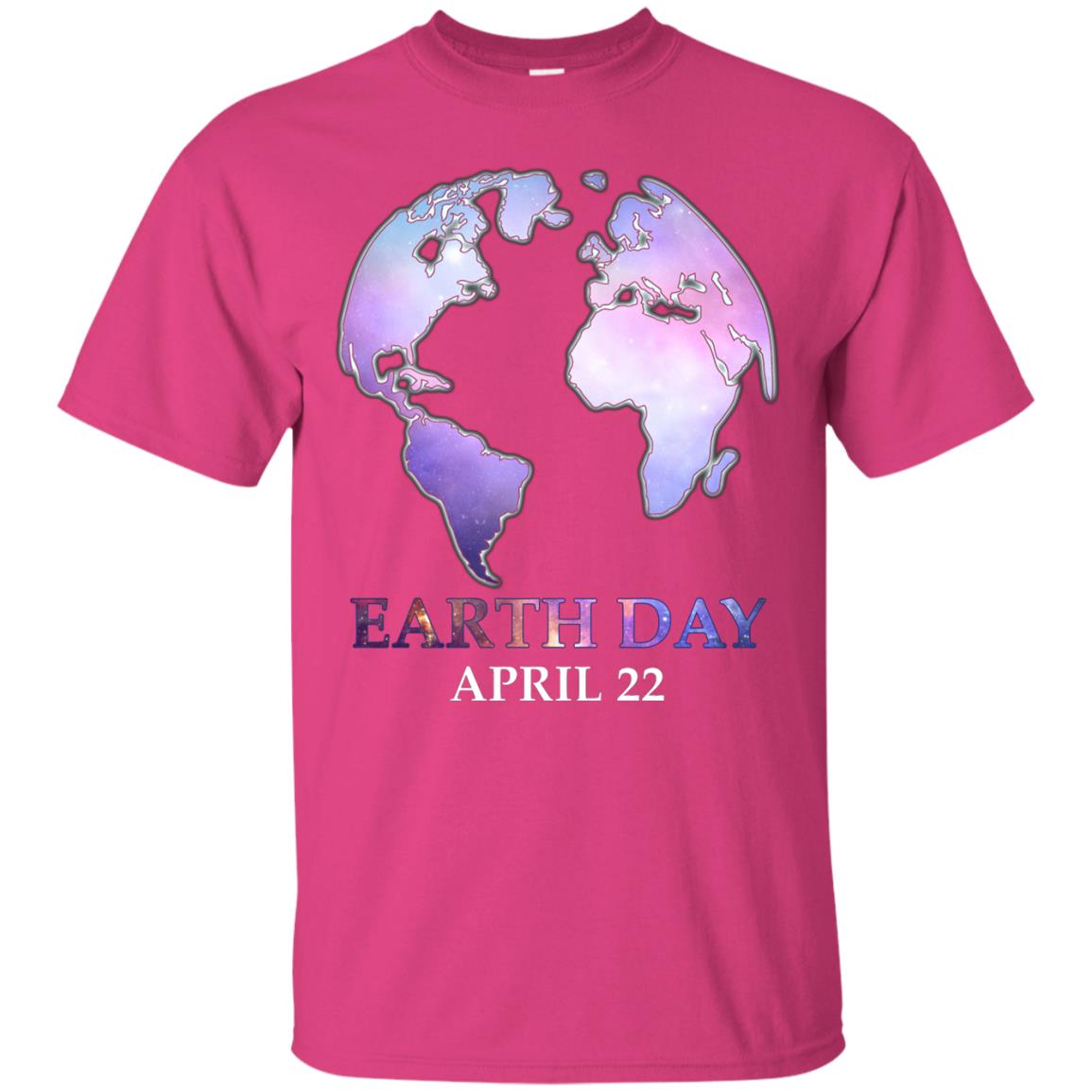 Earth Day April 22 T-shirt For Save The Environment Heliconia