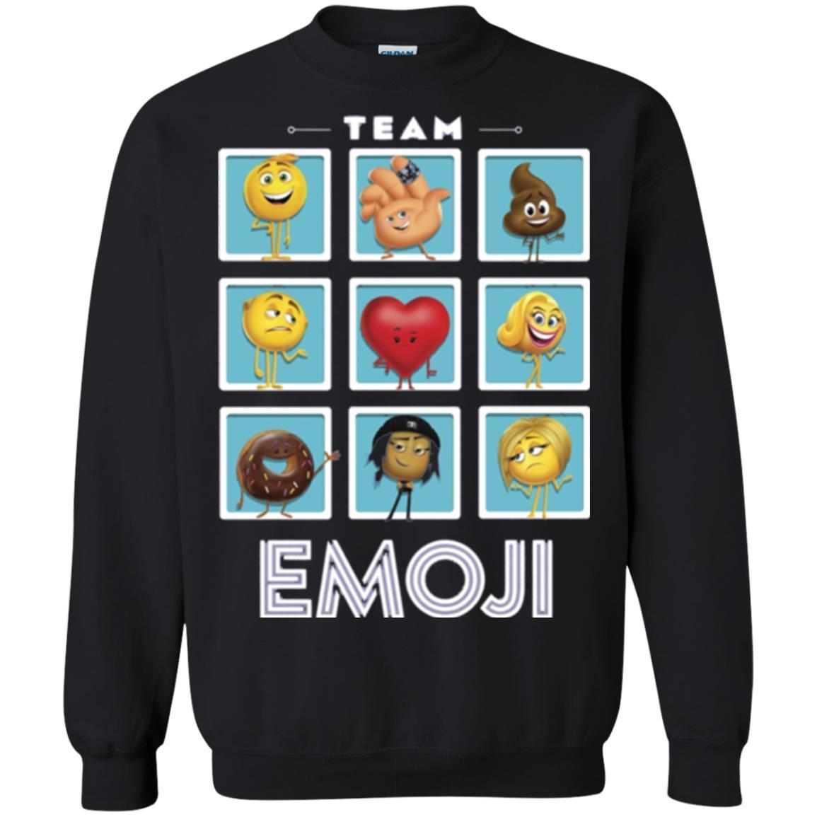 Film T-shirt Emoji Panels Graphic T-shirt Black