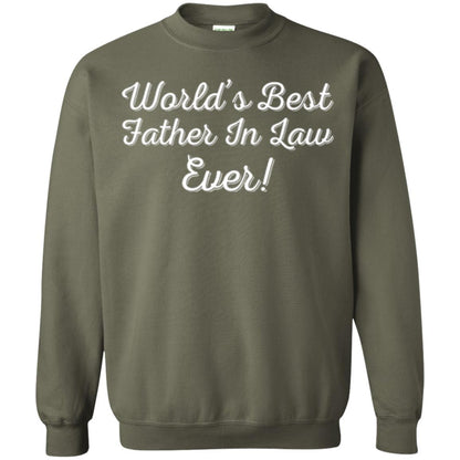 Daddy T-shirt World's Best Father In Law Ever T-shirt Military Green