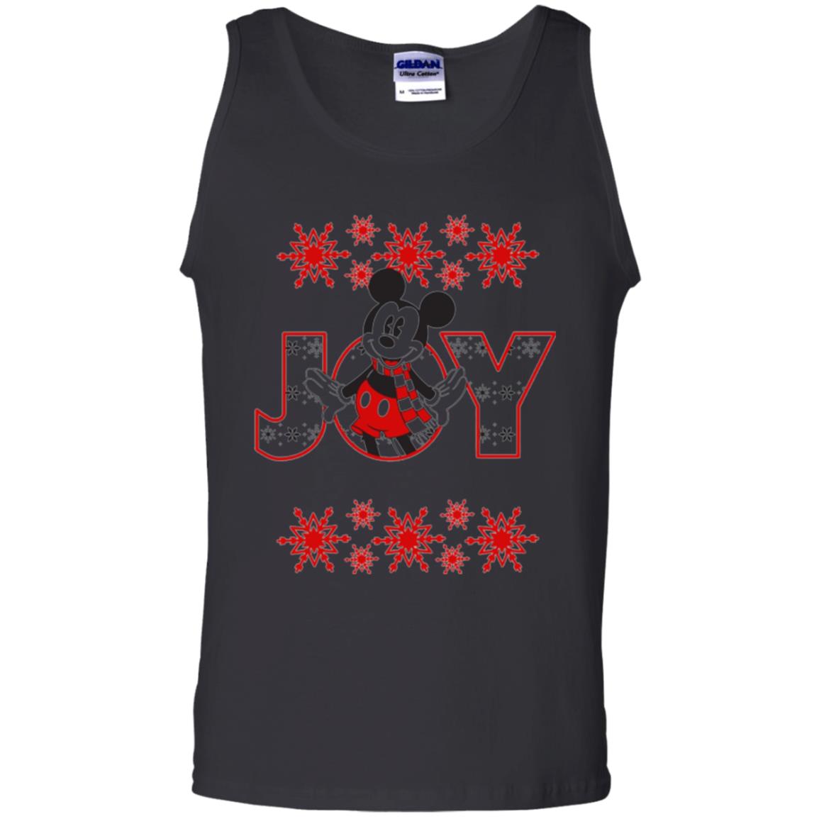 Christmas T-shirt Disney Mickey Mouse Joy Black