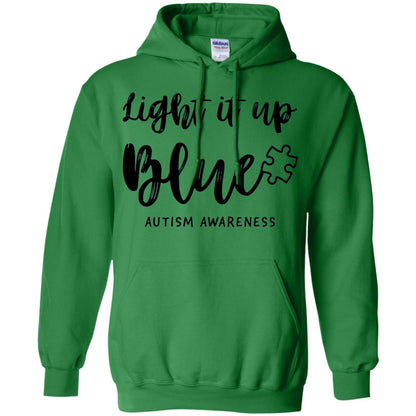 Autism Awareness Shirts Light It Up Blue Irish Green