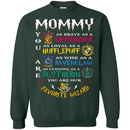 Mommy Our Favorite Wizard Harry Potter Fan T-shirt Forest Green